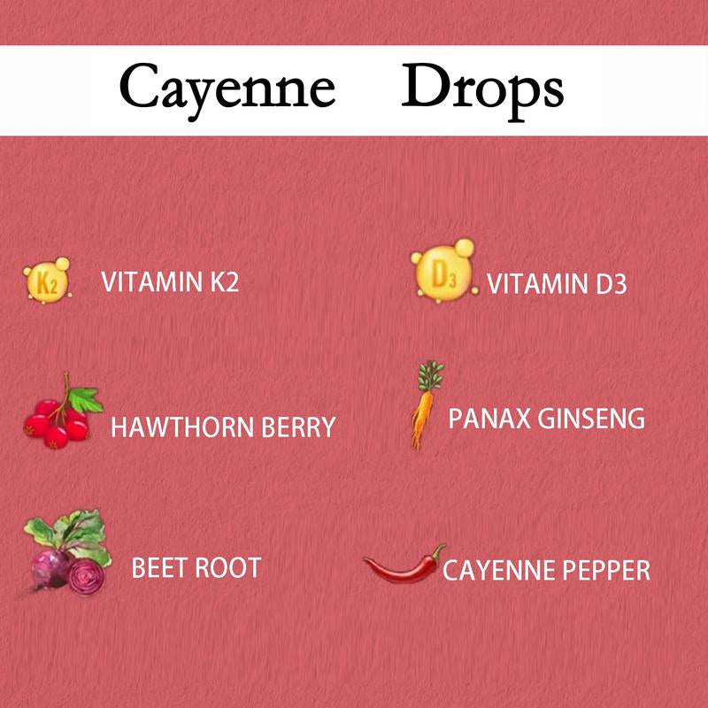 Upgraded Cayenne Pepper, Cayenne Pepper Drops, Cayenne Pepper Extract, Cayenne Pepper Supplements, Aeluro Cayenne Drops, 60Ml Cayenne Pepper Drops, Aeluro Cayenne Pepper Drops, Cayenne Pepper Liquid Drops