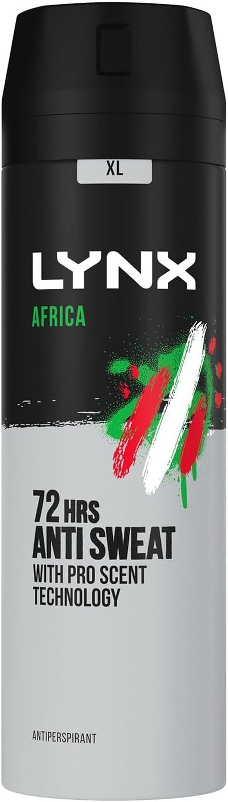 Africa 72 Hour Protection against Odour and Wetness Anti-Perspirant Deodorant Spray No Fuss Aerosol for All-Day Freshness 200 Ml Pack of 3