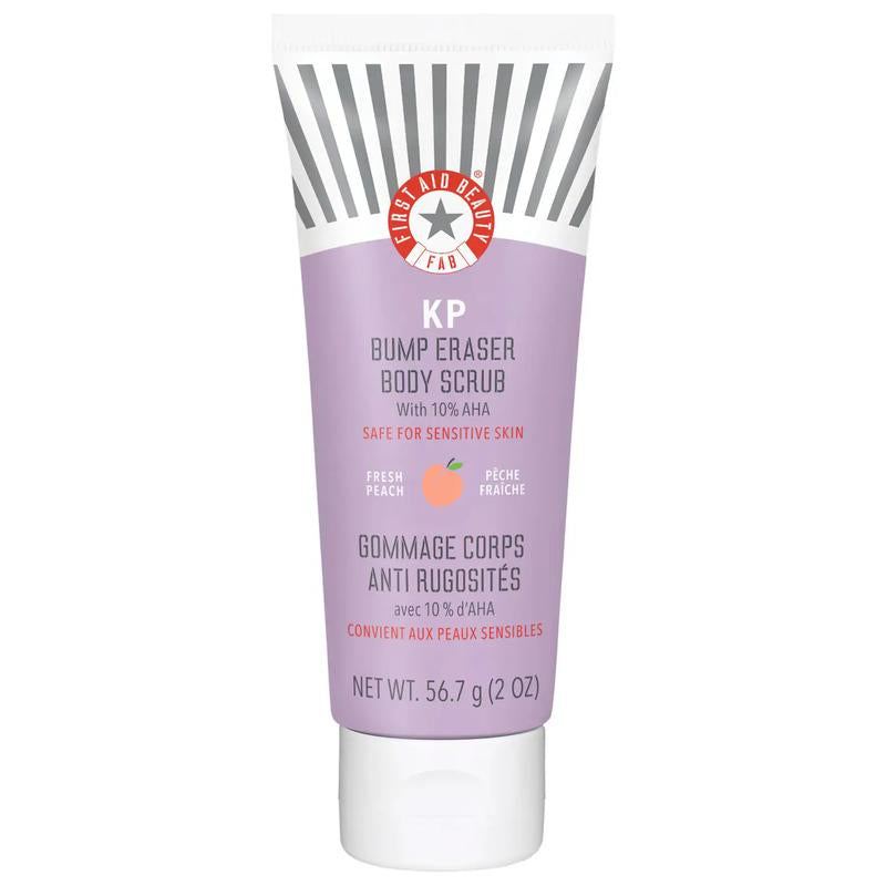KP Bump Eraser Body Scrub in PEACH | America'S #1 Specialty Body Scrub | Keratosis Pilaris Exfoliator with 10% Ahas (Glycolic and Lactic Acids) to Smooth Skin