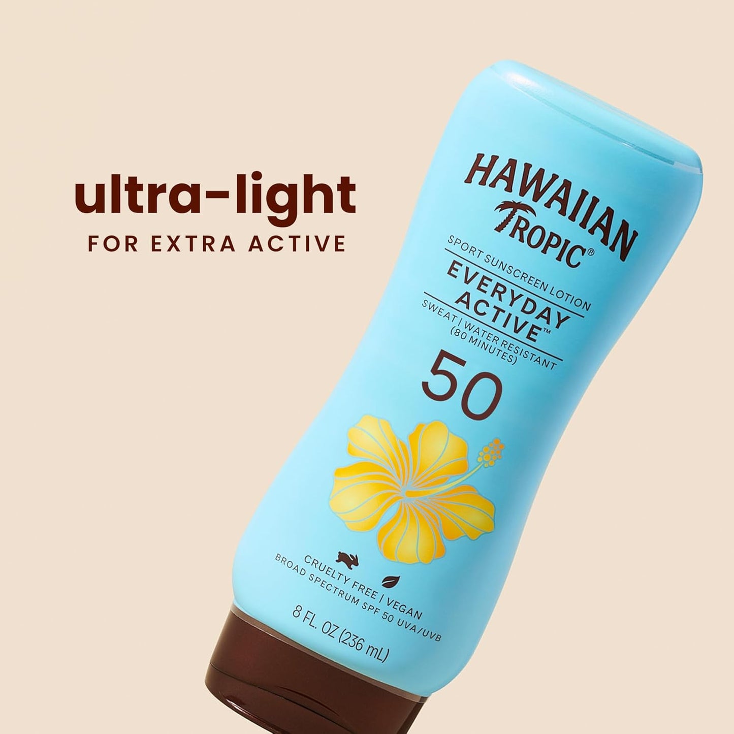 Island Sport Broad Sprectrum Sunscreen Lotion, SPF 50 - 8 Ounce