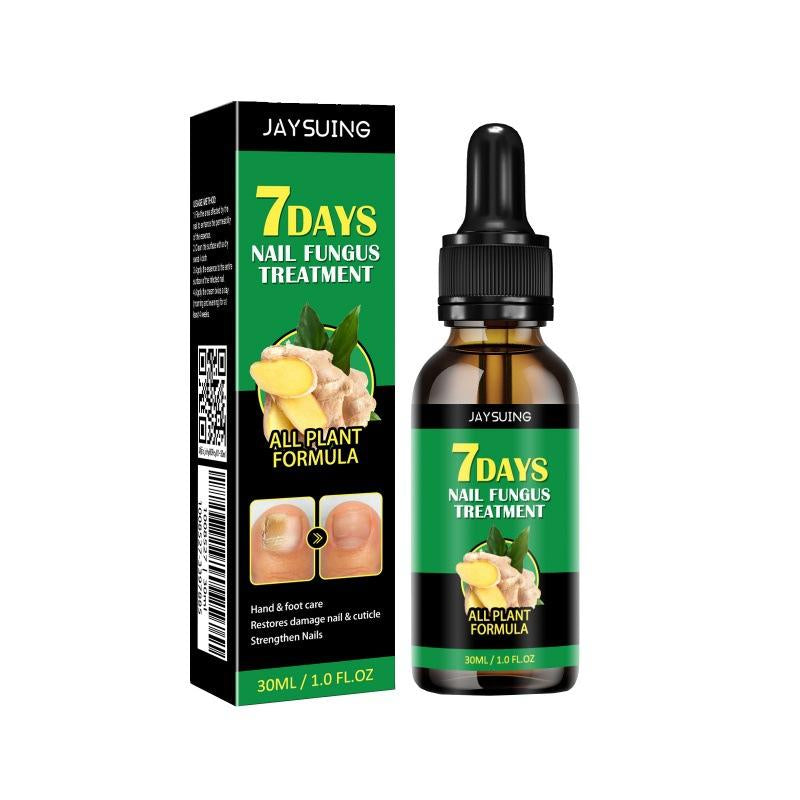 Ginger Nail Care, Nail Growth & Repair for Discolored & Damaged Toenails – Dermatologist-Tested, 1.0 Fl. Oz