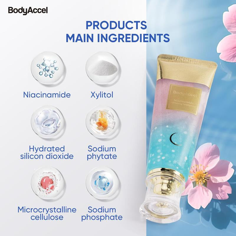 Bodyaccelprobiotic Whitening Toothpaste, Free of Fluoride, Nicotinamide, anti Plaque, Oral Health Management Teeth Whitening Solution-Jz