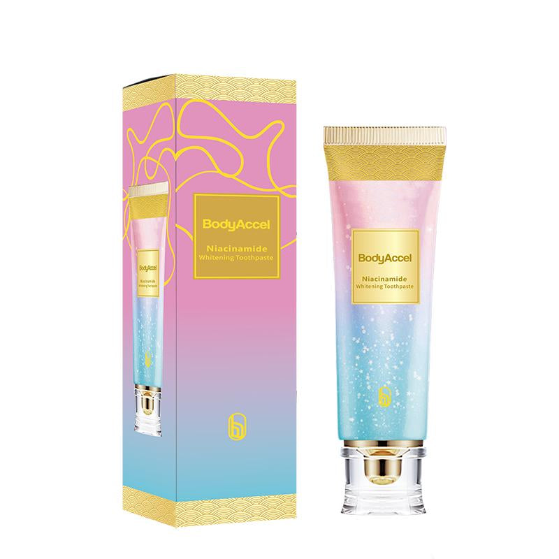 Bodyaccel Niacinamide Whitening Toothpaste - Triple Whitening Oral Pack