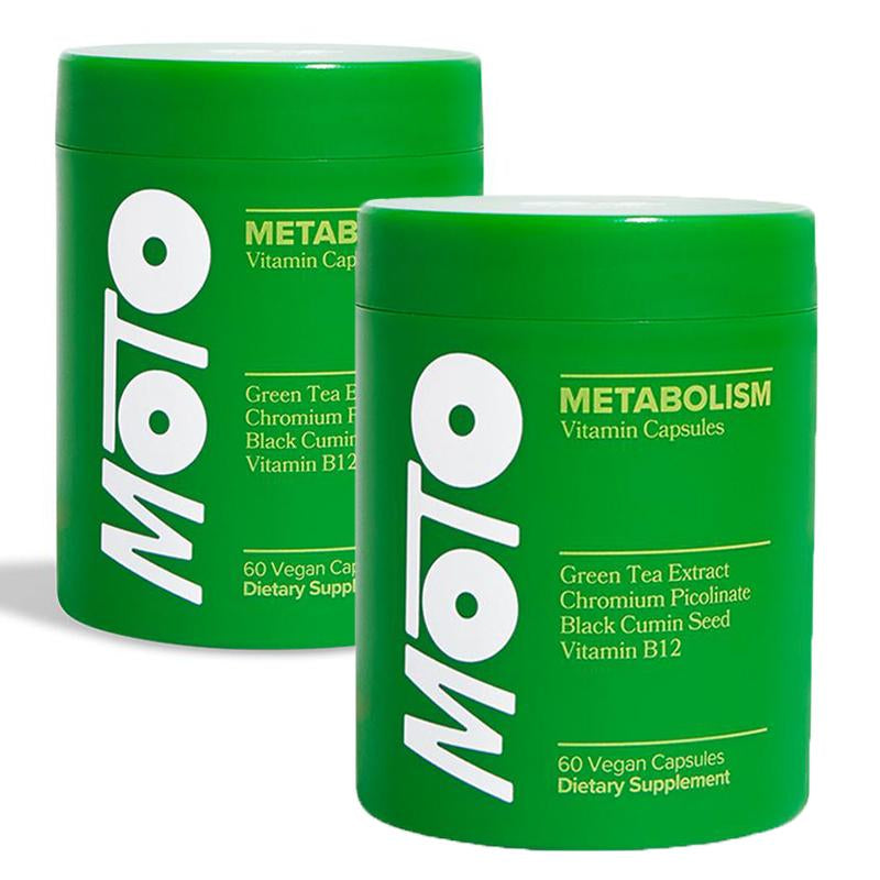 MOTO - Metabolism Boosting Capsule - 30 Servings Healthcare Supplement Vitamin Dietary Edible Fitness