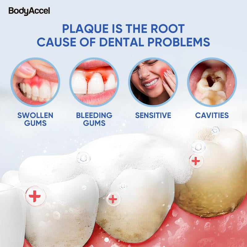 Bodyaccelprobiotic Whitening Toothpaste, Free of Fluoride, Nicotinamide, anti Plaque, Oral Health Management Teeth Whitening Solution-Jz