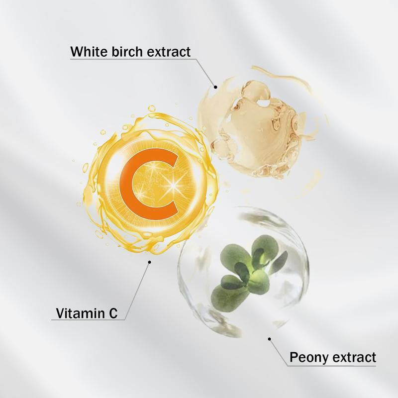 VGO Skincare Set: Vitamin C Serum & Snail Mucin 92% Gel Cream Hydration,Radiance & Revitalizing Daily Care