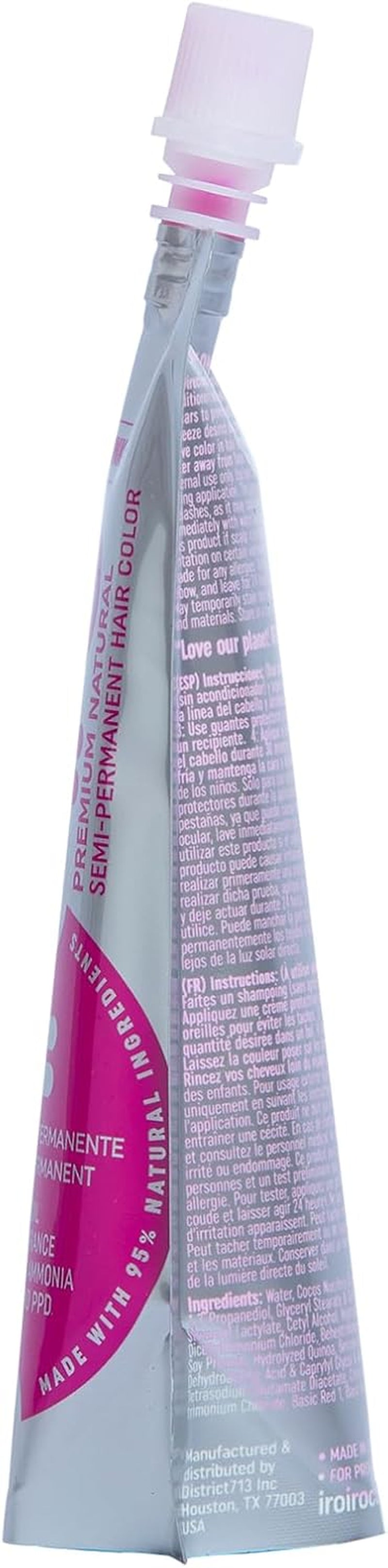 Premium Natural Semi-Permanent Hair Color 70 Pink (4Oz)