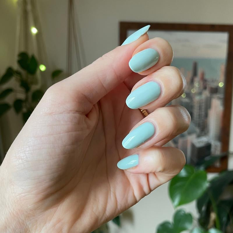 Lagoon Turquoise Blue Quick Dry Nail Polish