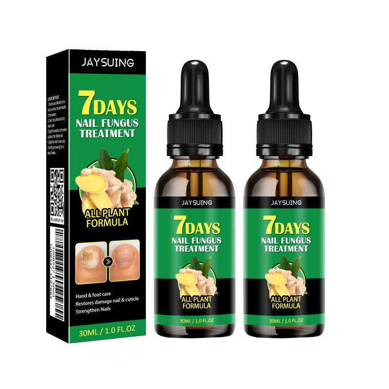 Ginger Nail Care, Nail Growth & Repair for Discolored & Damaged Toenails – Dermatologist-Tested, 1.0 Fl. Oz