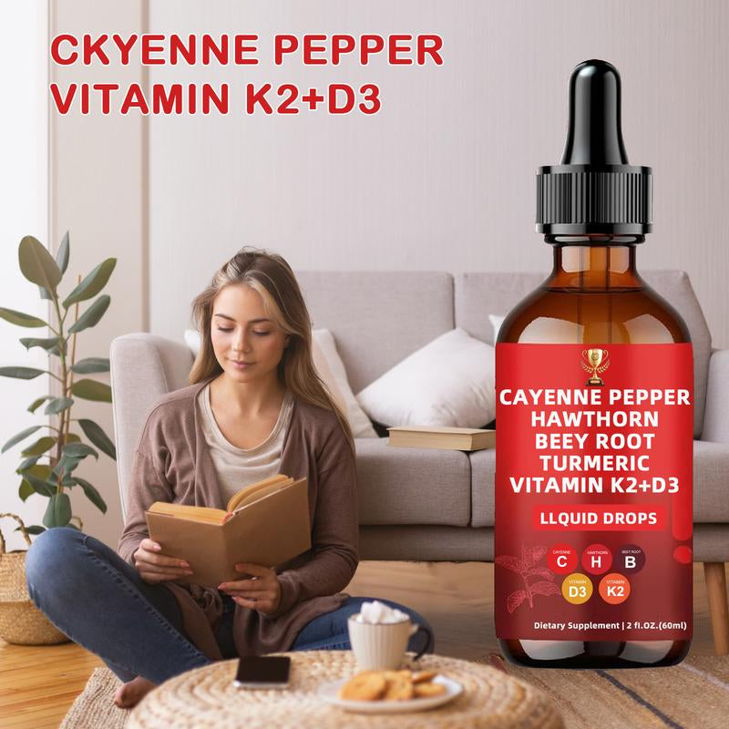 Upgraded Cayenne Pepper, Cayenne Pepper Drops, Cayenne Pepper Extract, Cayenne Pepper Supplements, Aeluro Cayenne Drops, 60Ml Cayenne Pepper Drops, Aeluro Cayenne Pepper Drops, Cayenne Pepper Liquid Drops