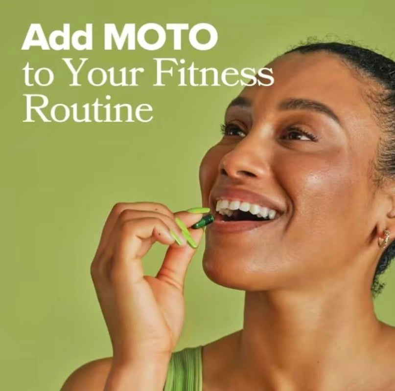 MOTO - Metabolism Boosting Capsule - 30 Servings Healthcare Supplement Vitamin Dietary Edible Fitness