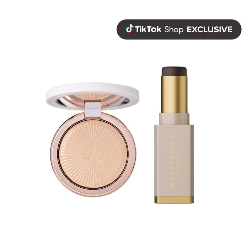 Sculpt + Glow Bundle: New Smooth Blur Contour Stick and Glow Seeker Highlighter