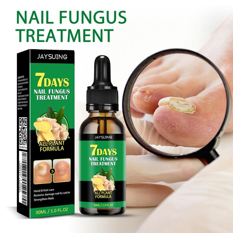 Ginger Nail Care, Nail Growth & Repair for Discolored & Damaged Toenails – Dermatologist-Tested, 1.0 Fl. Oz