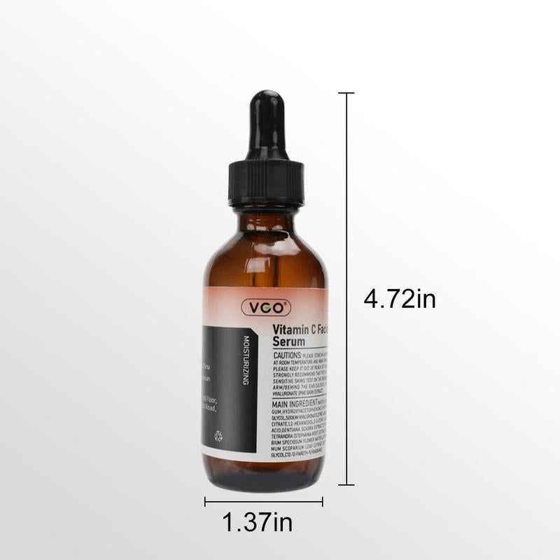 VGO Skincare Set: Vitamin C Serum & Snail Mucin 92% Gel Cream Hydration,Radiance & Revitalizing Daily Care