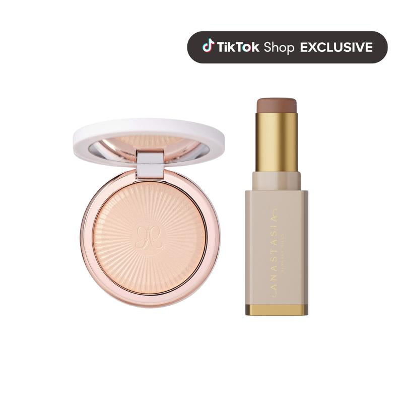 Sculpt + Glow Bundle: New Smooth Blur Contour Stick and Glow Seeker Highlighter