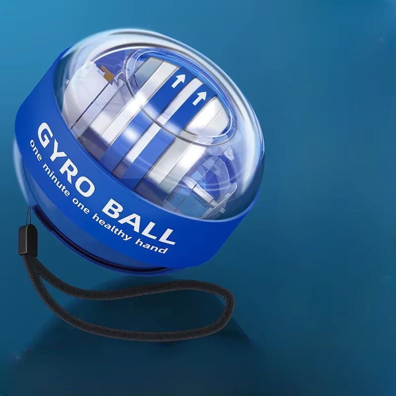 Wrist Power Ball LED Auto-Start Grip Gyro Ball Gyroscope Trainer Hand Muscle Relax Arm Fitness Home Exercise Sport Equipment