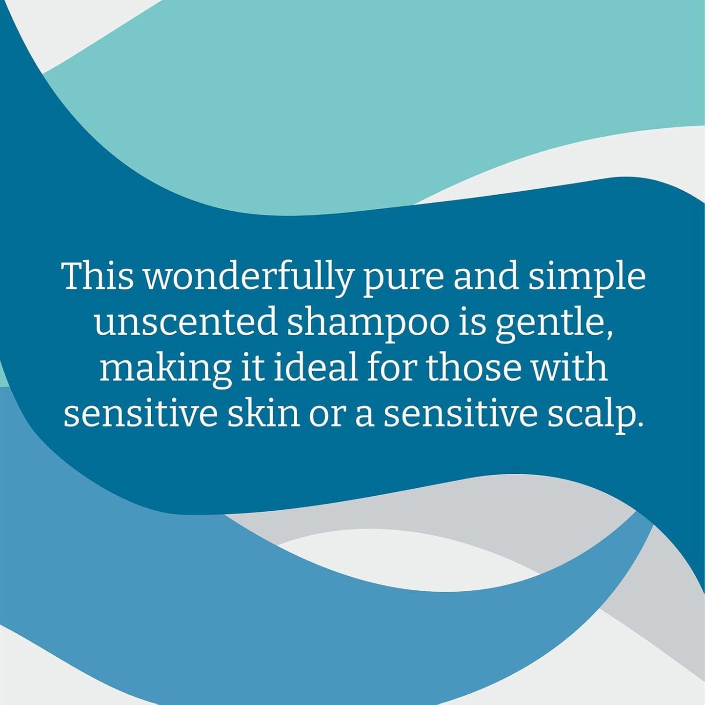 Natural Fragrance Free Shampoo, Sensitive, Vegan and Cruelty Free, No SLS or Parabens, for All Hair Type, 5L Refill Pack