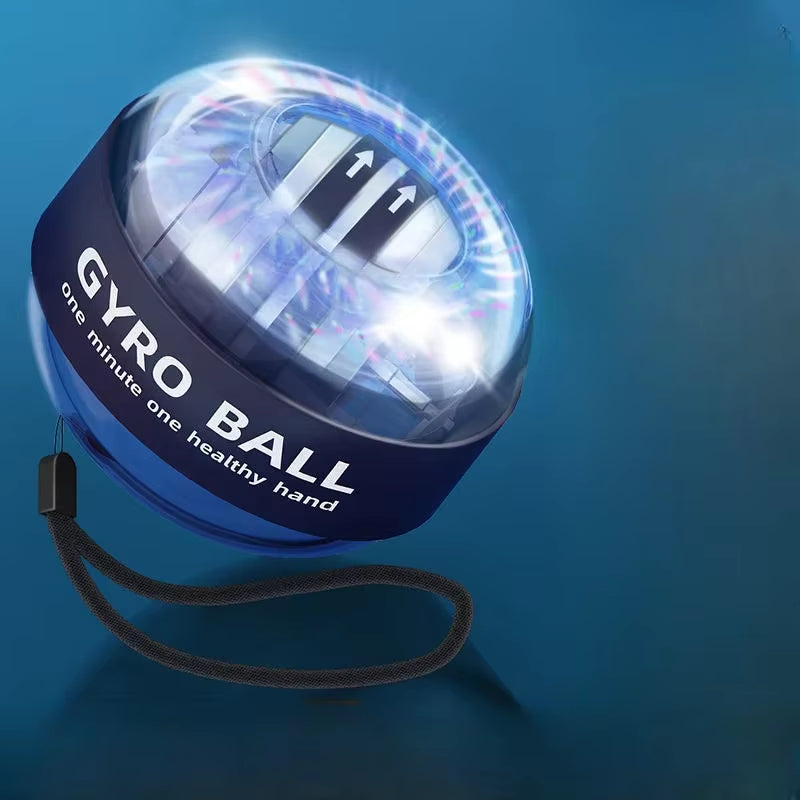 Wrist Power Ball LED Auto-Start Grip Gyro Ball Gyroscope Trainer Hand Muscle Relax Arm Fitness Home Exercise Sport Equipment