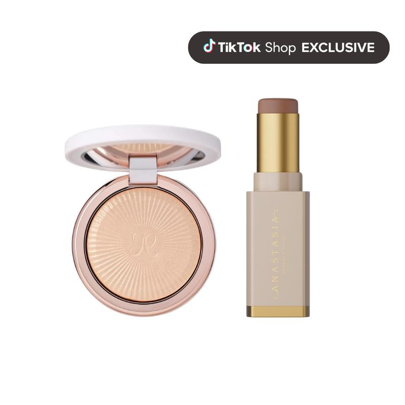 Sculpt + Glow Bundle: New Smooth Blur Contour Stick and Glow Seeker Highlighter