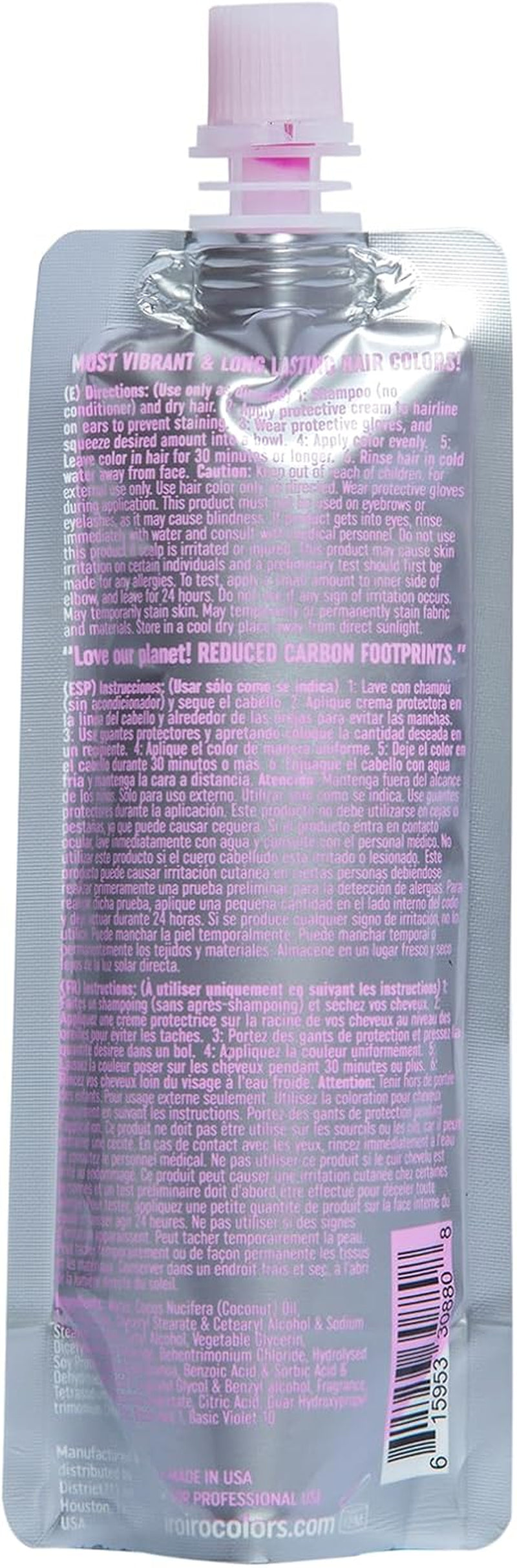 Premium Natural Semi-Permanent Hair Color 70 Pink (4Oz)