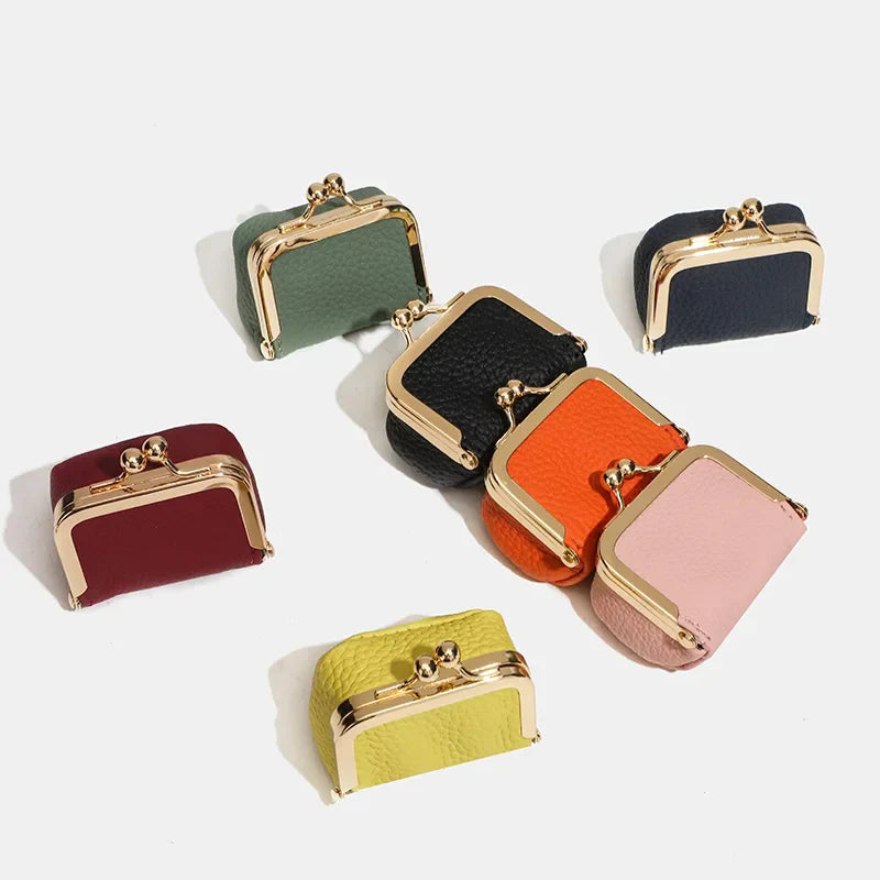 Shine Bright with Our New Mini Gold Genuine Leather Bag – Perfect for Your Jewelry, Rings, and More! ✨💖
