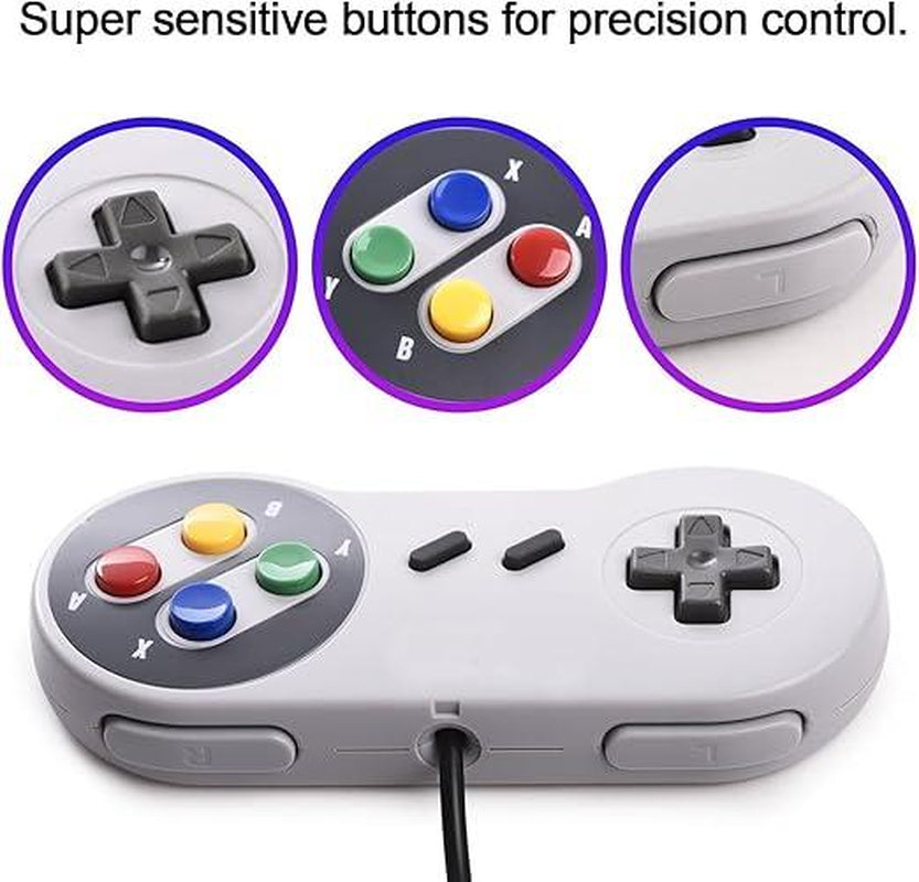Retro Classic 620 Game Console, Retro Game Console, Classic, Retro, Mini Game Console for Kids and Adults with 2 Controllers, TV AV Interface, Easter, Birthday Gift