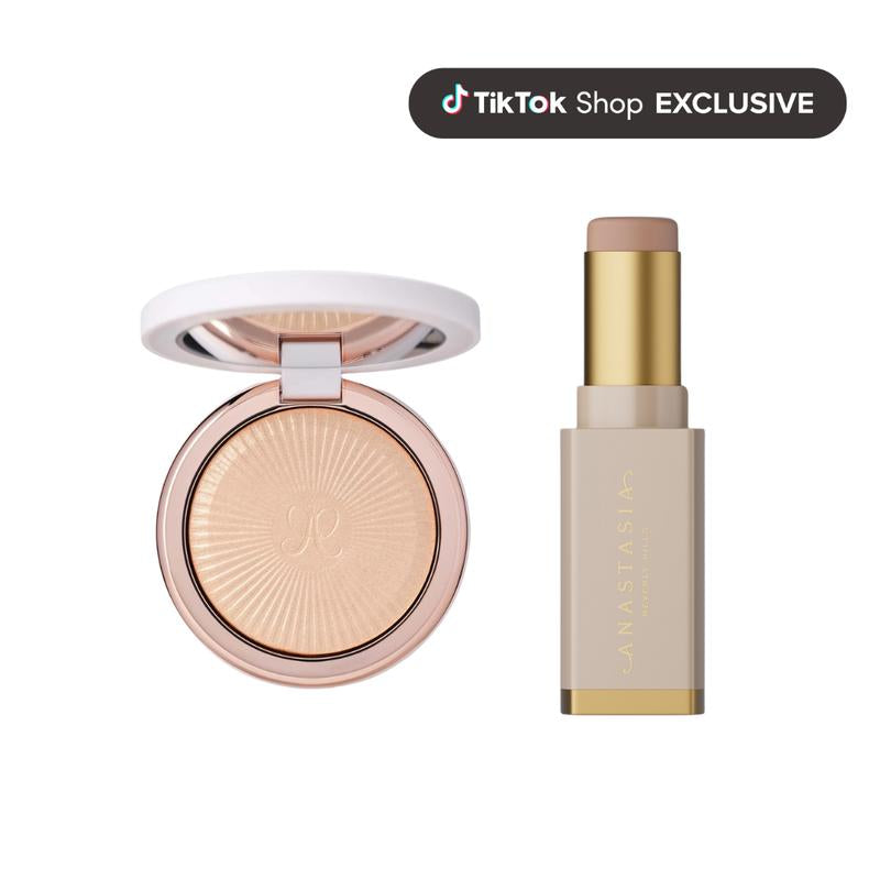 Sculpt + Glow Bundle: New Smooth Blur Contour Stick and Glow Seeker Highlighter