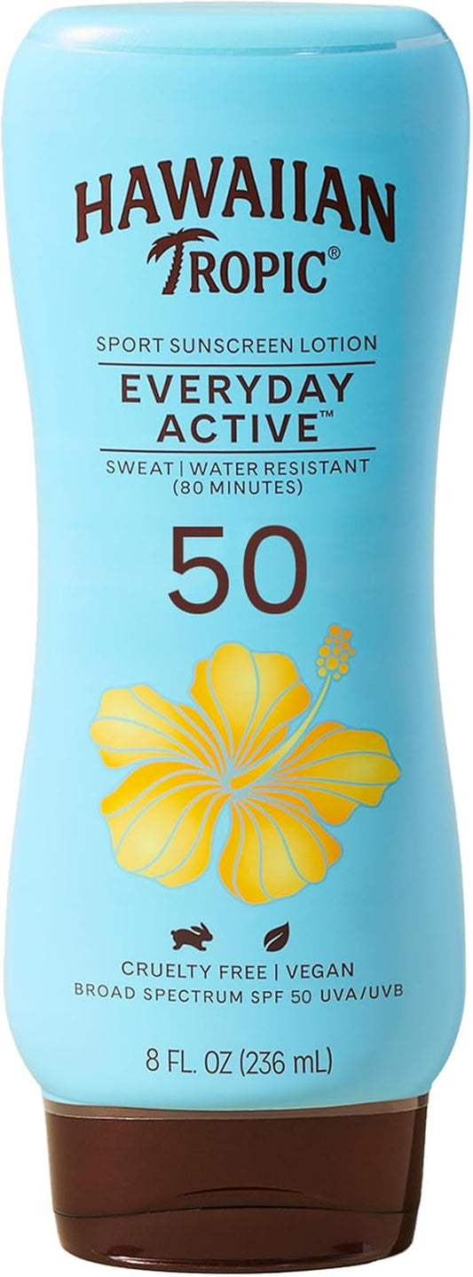 Island Sport Broad Sprectrum Sunscreen Lotion, SPF 50 - 8 Ounce