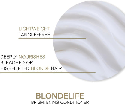 Blonde Life Brightening Conditioner for Unisex, Olive Green, 1 Count