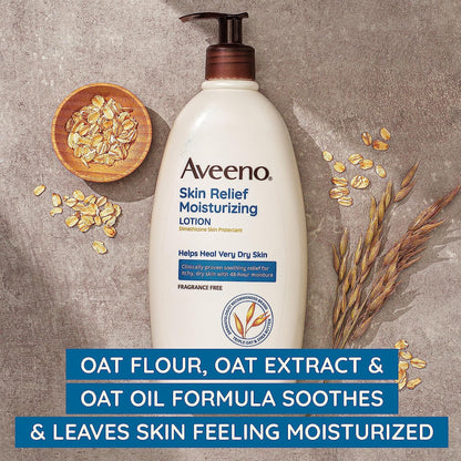 Active Naturals Skin Relief Moisturizing Lotion Fragrance Free, 12 Oz