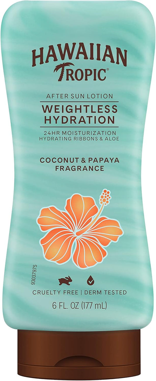Silk Hydration Weightless after Sun Gel Lotion with Hydrating Aloe and Gel Ribbons, 6 Ounce
