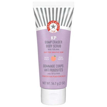 KP Bump Eraser Body Scrub in PEACH | America'S #1 Specialty Body Scrub | Keratosis Pilaris Exfoliator with 10% Ahas (Glycolic and Lactic Acids) to Smooth Skin