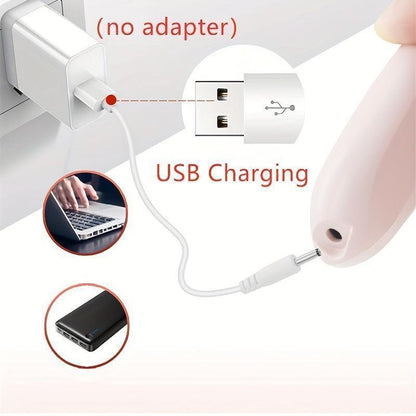 Rechargeable Electric Foot Callus Remover, Cordless Pedicure Machine, Foot Grinder, Portable Foot Files Cleaning Tool for Home and Travel, Winter Gift, Valentine'S Day Gift, Electric Foot File