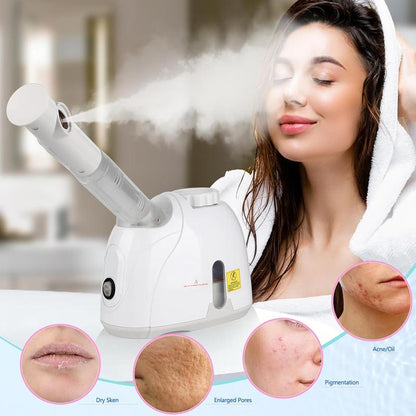 Facial Steamer, Adjustable Nozzle Facial Steamer, Deep Cleansing Face Skin Care Tool, Professional Facial Beauty Instrument for Women