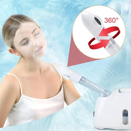 Facial Steamer, Adjustable Nozzle Facial Steamer, Deep Cleansing Face Skin Care Tool, Professional Facial Beauty Instrument for Women