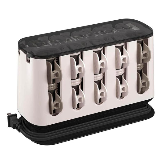 Shine Therapy Argan Oil & Keratin Treated Hot Rollers Set, Professional Hair Curlers for Setting All Hair Lengths from Short and Medium to Long Heatless Blowout Rods Comfort
