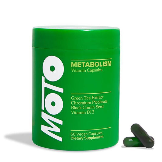 MOTO - Metabolism Boosting Capsule - 30 Servings Healthcare Supplement Vitamin Dietary Edible Fitness