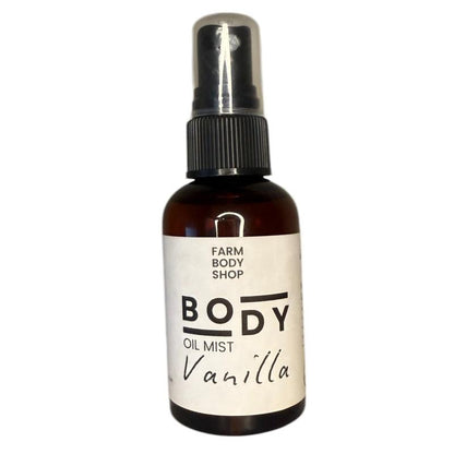 Farm Body Shop Vanilla Body Oil Mist Massage Spray. Silky, Lightweight Blend for Nourishing, Hydrating, and Warm Vanilla Sugar Scent Body Oil USA Made in America #Shopsmall #Gift #Skin #Bodyoil