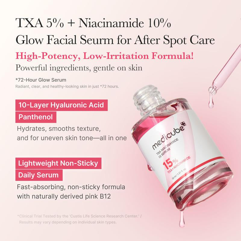 [Medicube Official] TXA Niacinamide 15% Glow Serum | All-In-One Daily Korean Skincare | Uneven Skin Tone, Texture, and Hydration Care