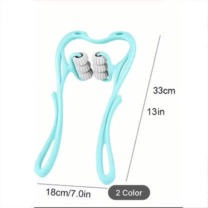 Portable and Easy to Use1Pc Neck Massager, Neck Roller Suitable for Arm, Legs, Back, Neck and Shoulder Relaxer