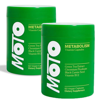 MOTO - Metabolism Boosting Capsule - 30 Servings Healthcare Supplement Vitamin Dietary Edible Fitness