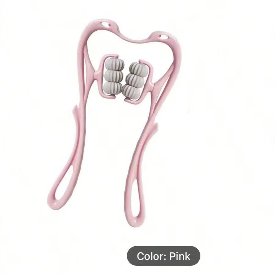 Portable and Easy to Use1Pc Neck Massager, Neck Roller Suitable for Arm, Legs, Back, Neck and Shoulder Relaxer