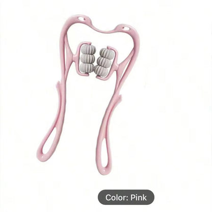 Portable and Easy to Use1Pc Neck Massager, Neck Roller Suitable for Arm, Legs, Back, Neck and Shoulder Relaxer