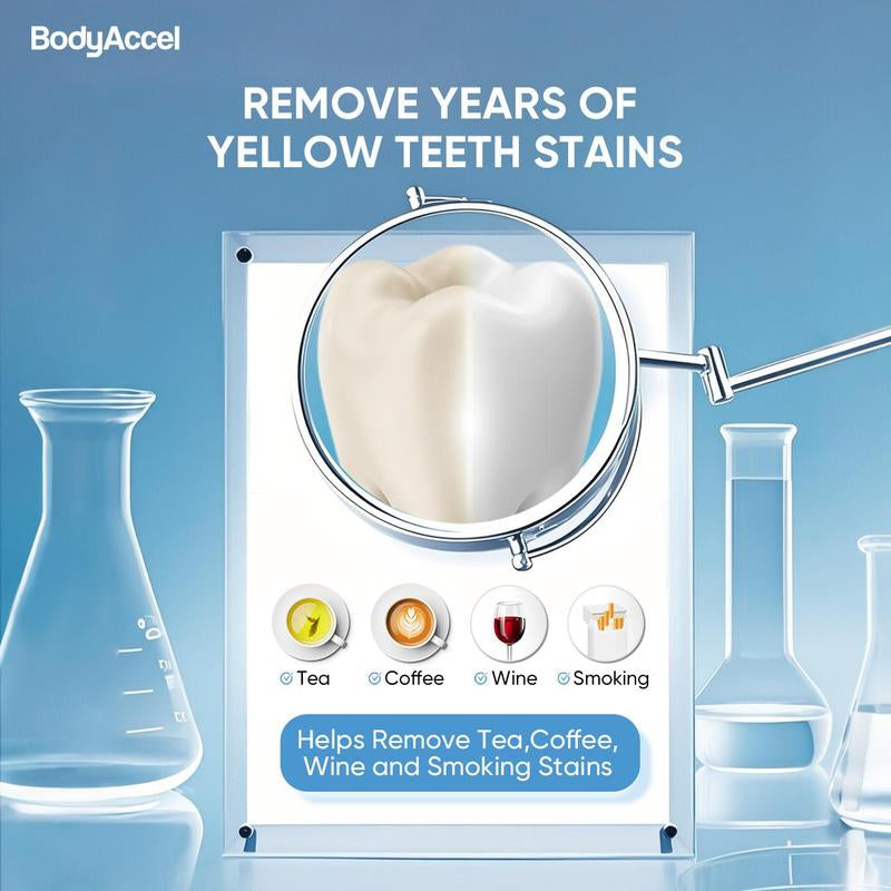 Bodyaccelprobiotic Whitening Toothpaste, Free of Fluoride, Nicotinamide, anti Plaque, Oral Health Management Teeth Whitening Solution-Jz
