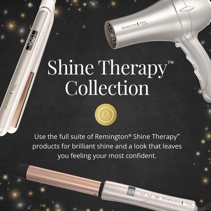 Shine Therapy Argan Oil & Keratin Treated Hot Rollers Set, Professional Hair Curlers for Setting All Hair Lengths from Short and Medium to Long Heatless Blowout Rods Comfort