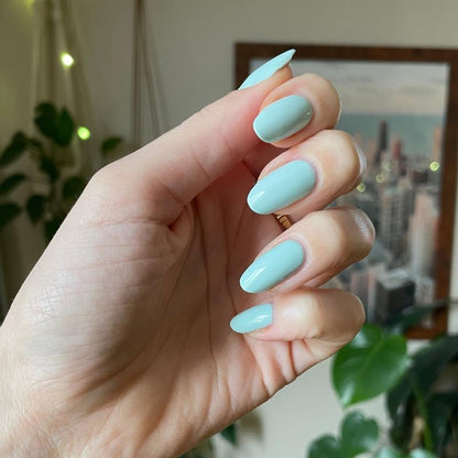 Lagoon Turquoise Blue Quick Dry Nail Polish