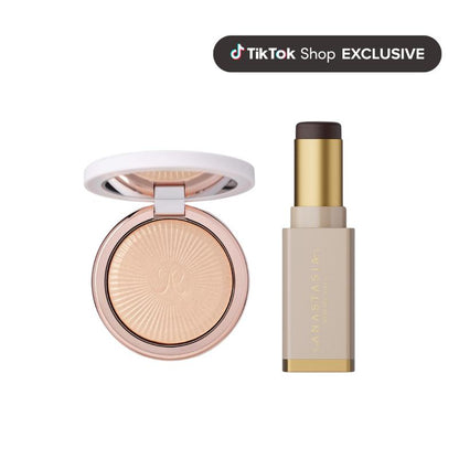 Sculpt + Glow Bundle: New Smooth Blur Contour Stick and Glow Seeker Highlighter