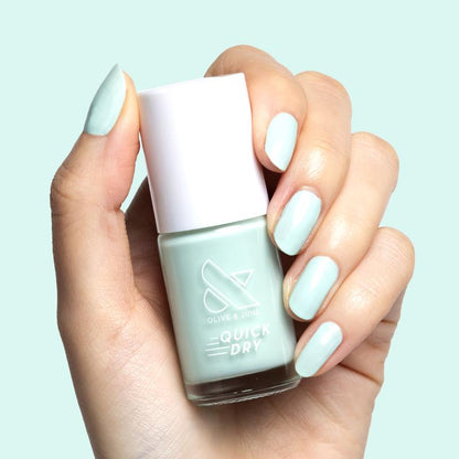 Lagoon Turquoise Blue Quick Dry Nail Polish