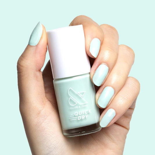 Lagoon Turquoise Blue Quick Dry Nail Polish