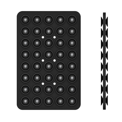 Silicone Double-Sided Suction Cup Phone Case Detachable Mount, Sticky Phone Grip with Higher Suction Power for Iphone, Hands-Free Phone Accessories Holder for Selfies and Videos